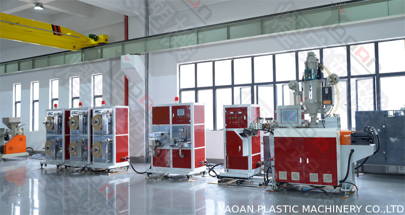 Single Screw Plastic Extruder Carrier Tape Forming Machine With ABB Inverter